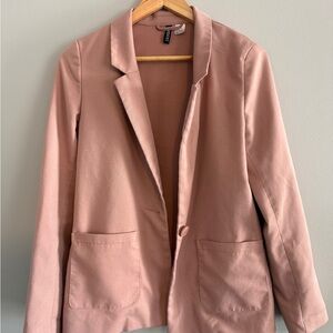 H&M Blush Pink Blazer